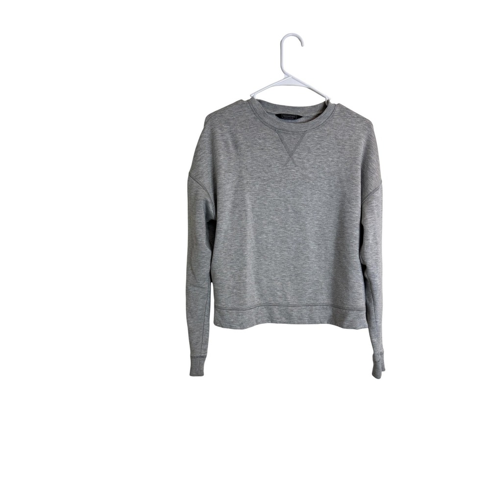 Vineyard Vines Sweatshirt Womens XS Gray Fleece Crewneck Pullover Soft Top